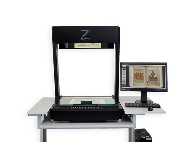 Zeutschel OS C Large Format Overhead Scanners | ScannX